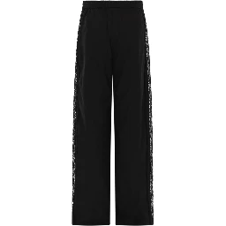 PANTALONE DRITTO CON DETTAGLI IN PIZZO