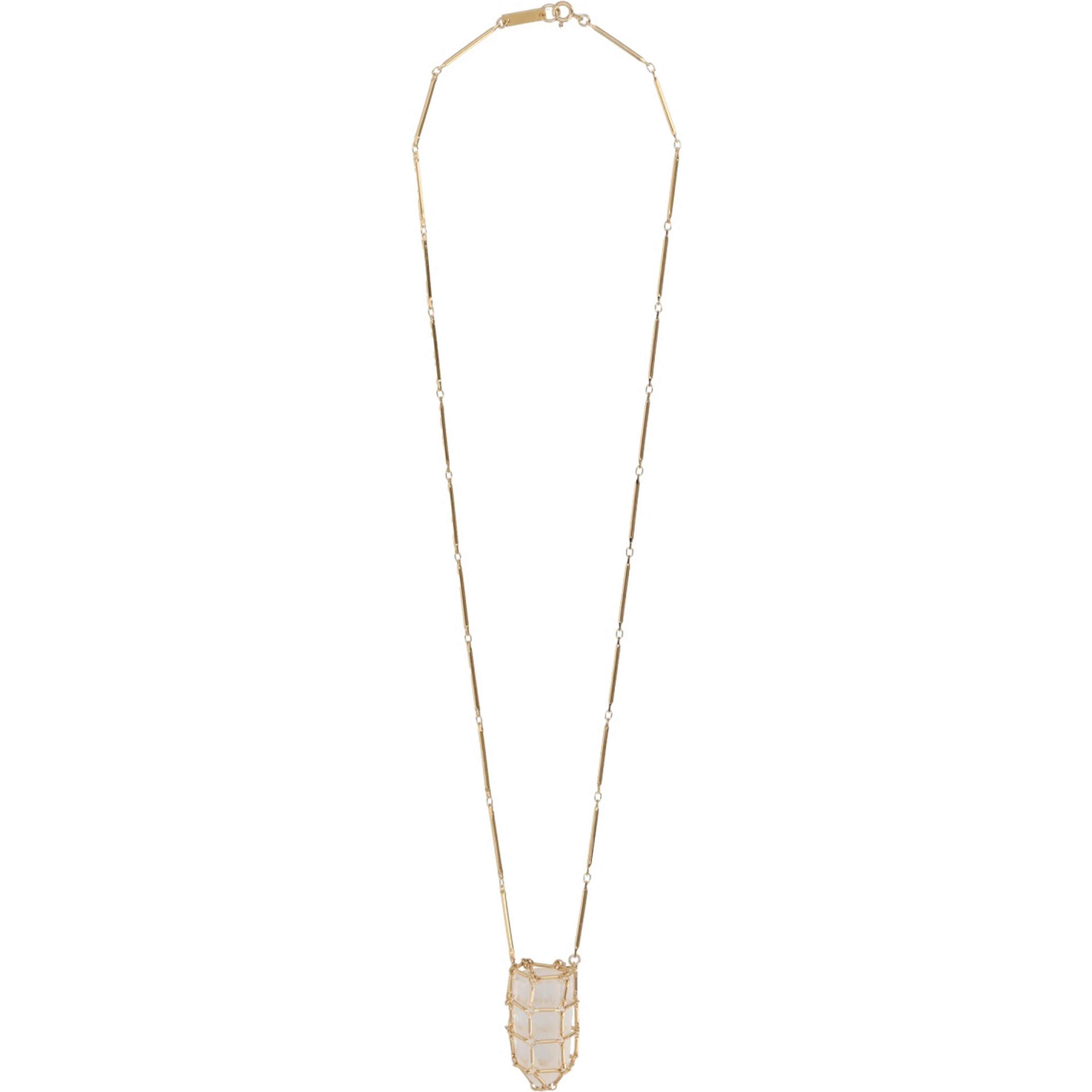 COLLANA CON PENDENTE "ROCK CRYSTAL"