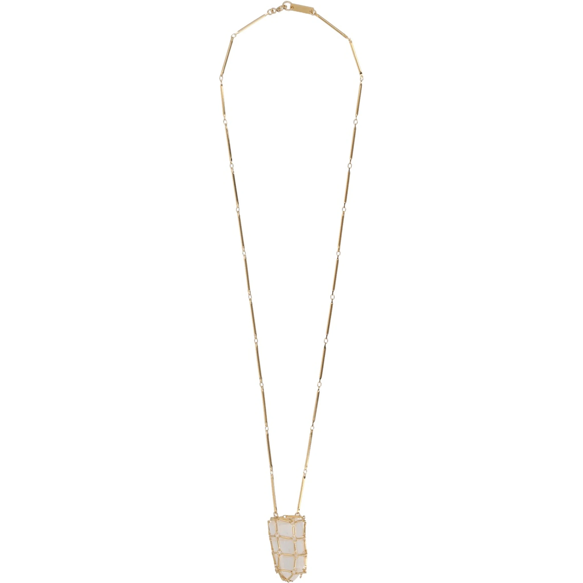 COLLANA CON PENDENTE "ROCK CRYSTAL"