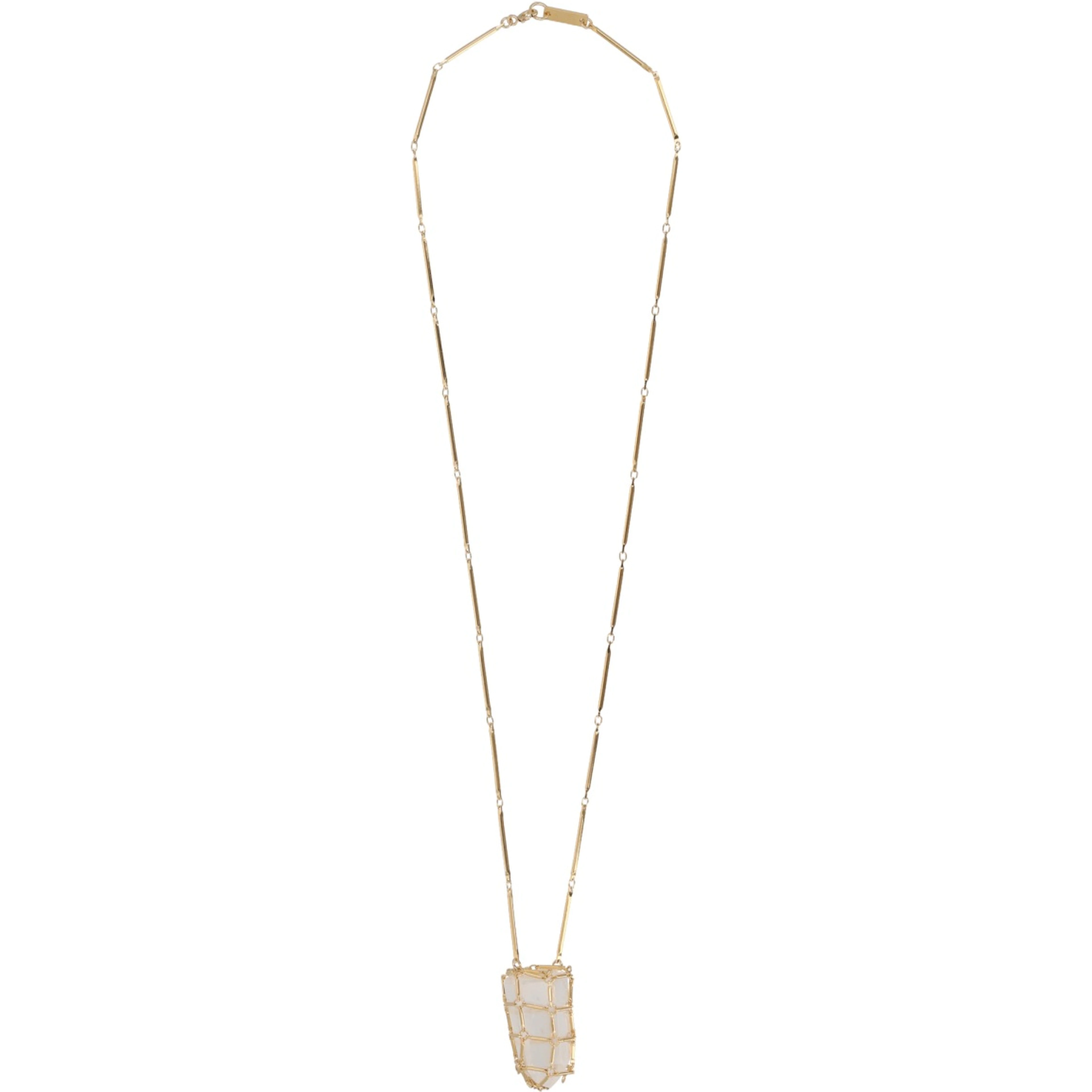 COLLANA CON PENDENTE "ROCK CRYSTAL"