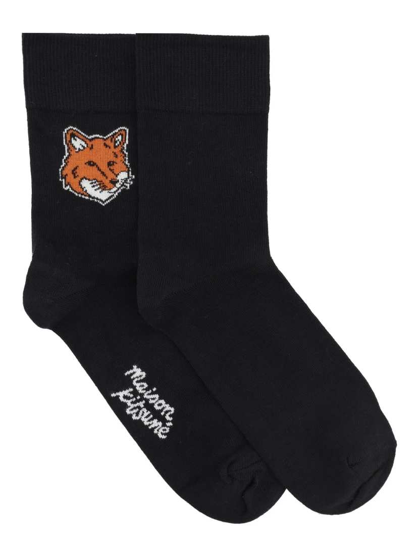 CALZINI "FOX HEAD" CON LOGO
