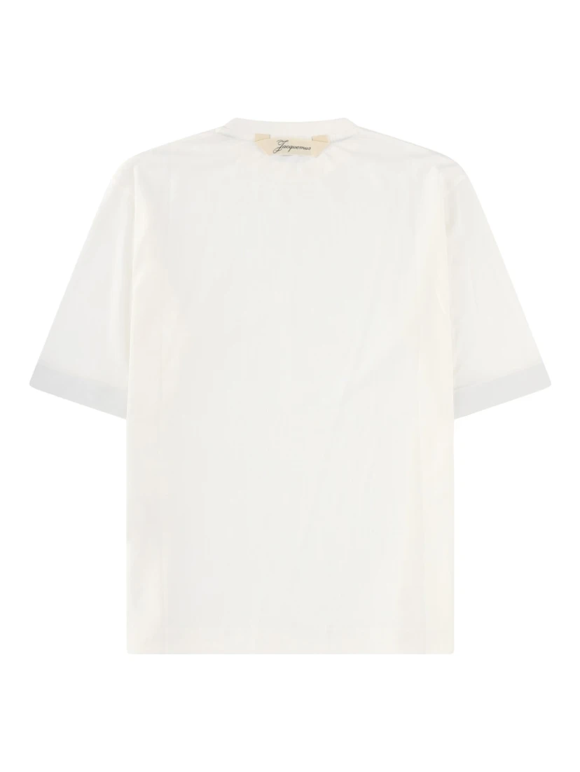 T-SHIRT IN JERSEY EFFETTO CARTA