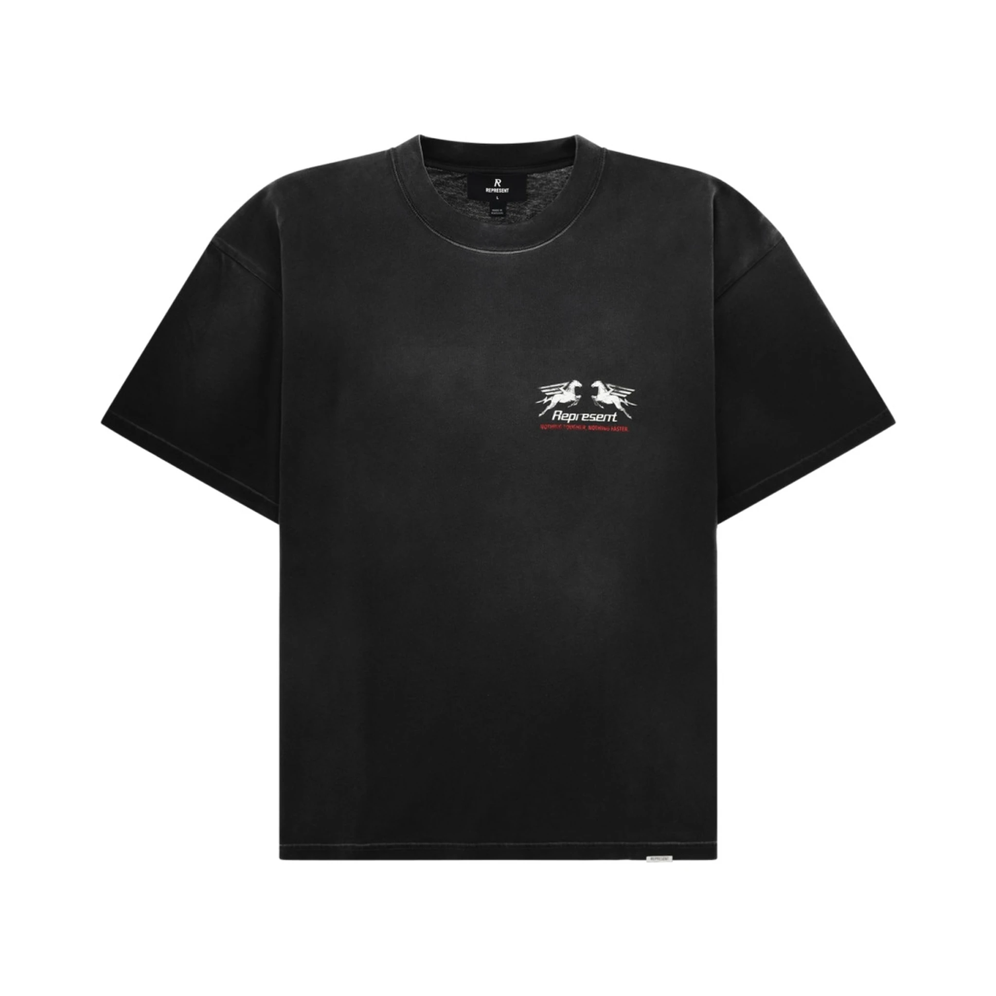 T-SHIRT CON STAMPA "24 HOUR SERVICE"