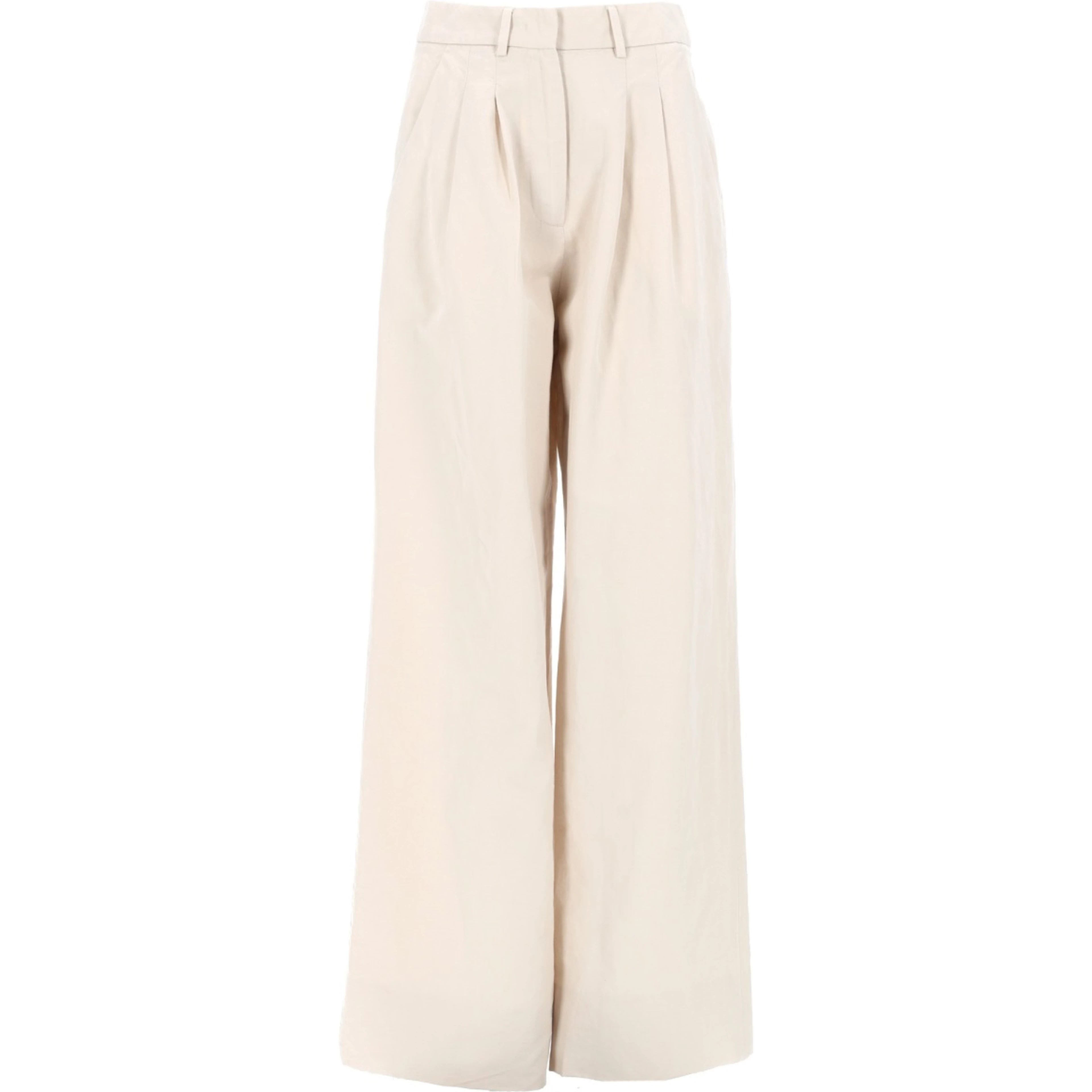 PANTALONE "FRANKIE" IN LINO E COTONE