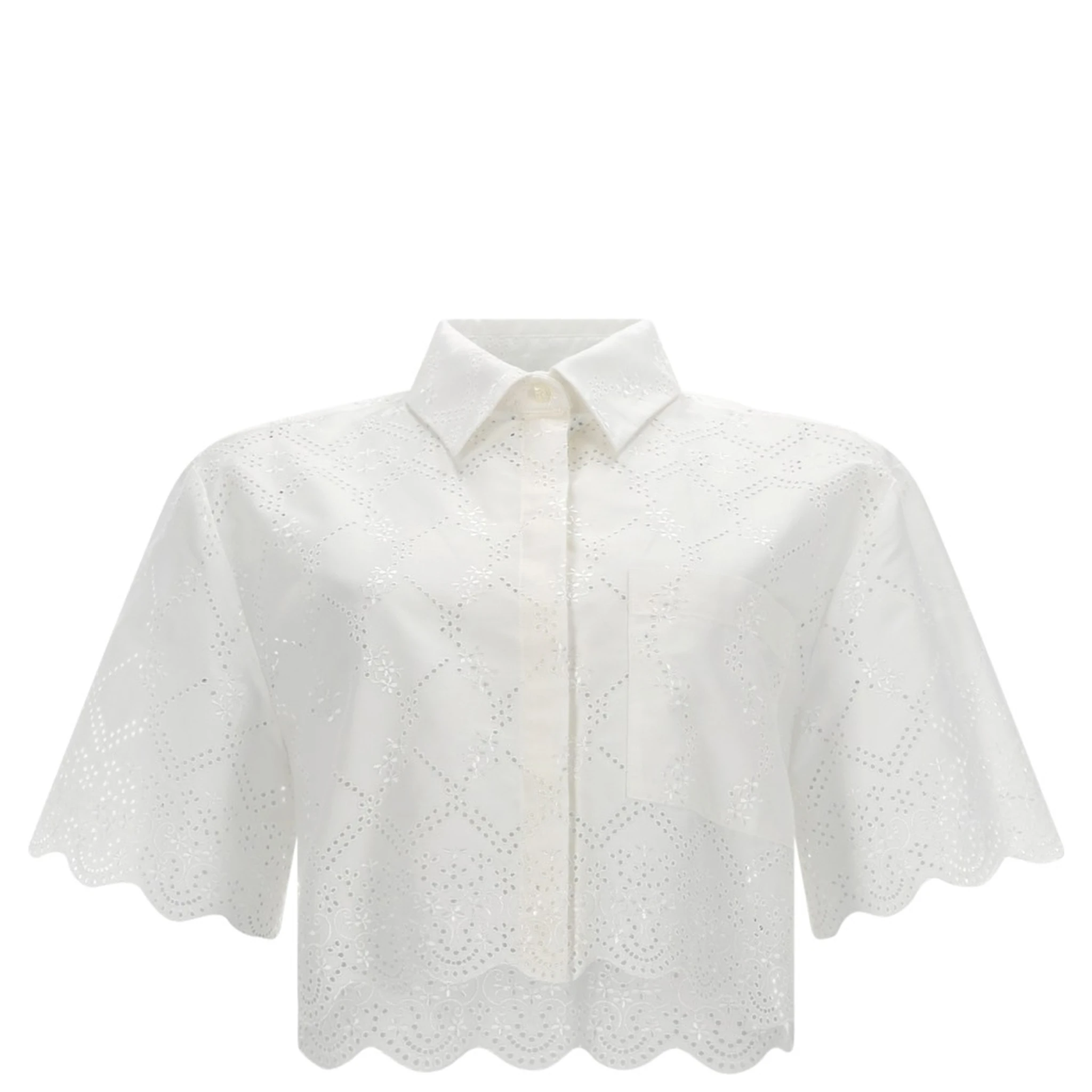 CAMICIA CON MOTIVO TRAFORATO