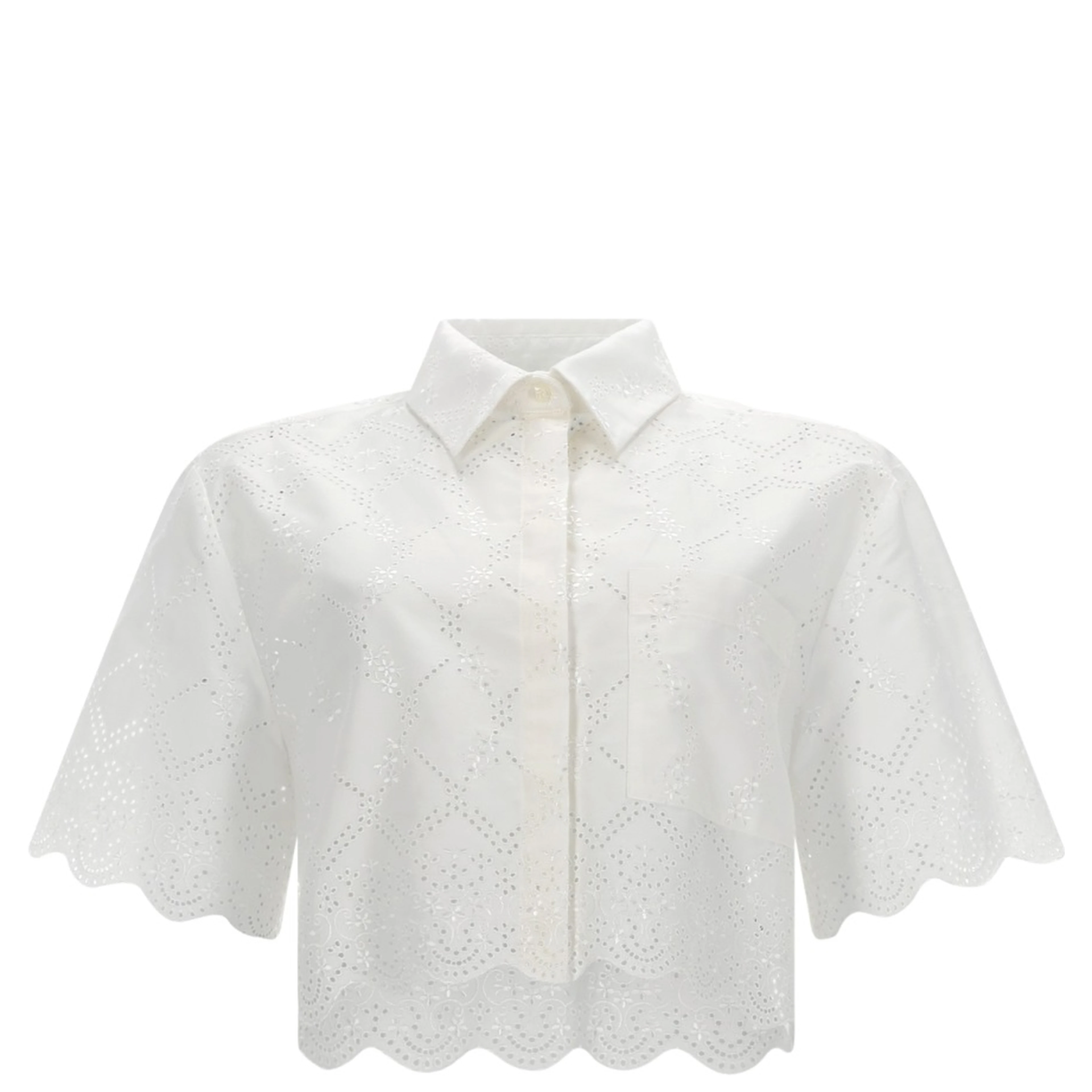 CAMICIA CON MOTIVO TRAFORATO