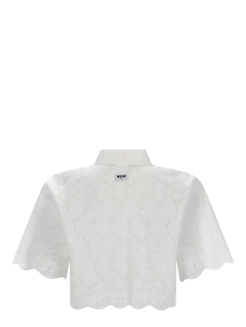 CAMICIA CON MOTIVO TRAFORATO