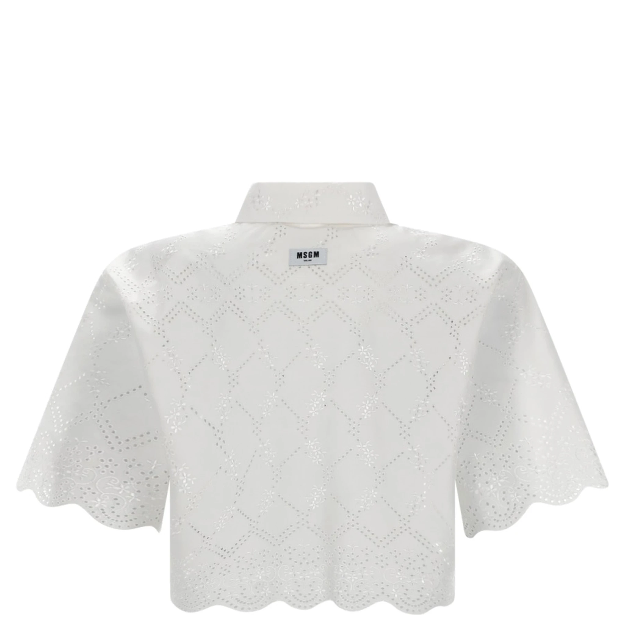 CAMICIA CON MOTIVO TRAFORATO
