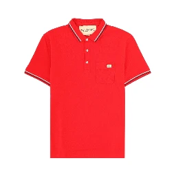 POLO CON PATCH LOGO