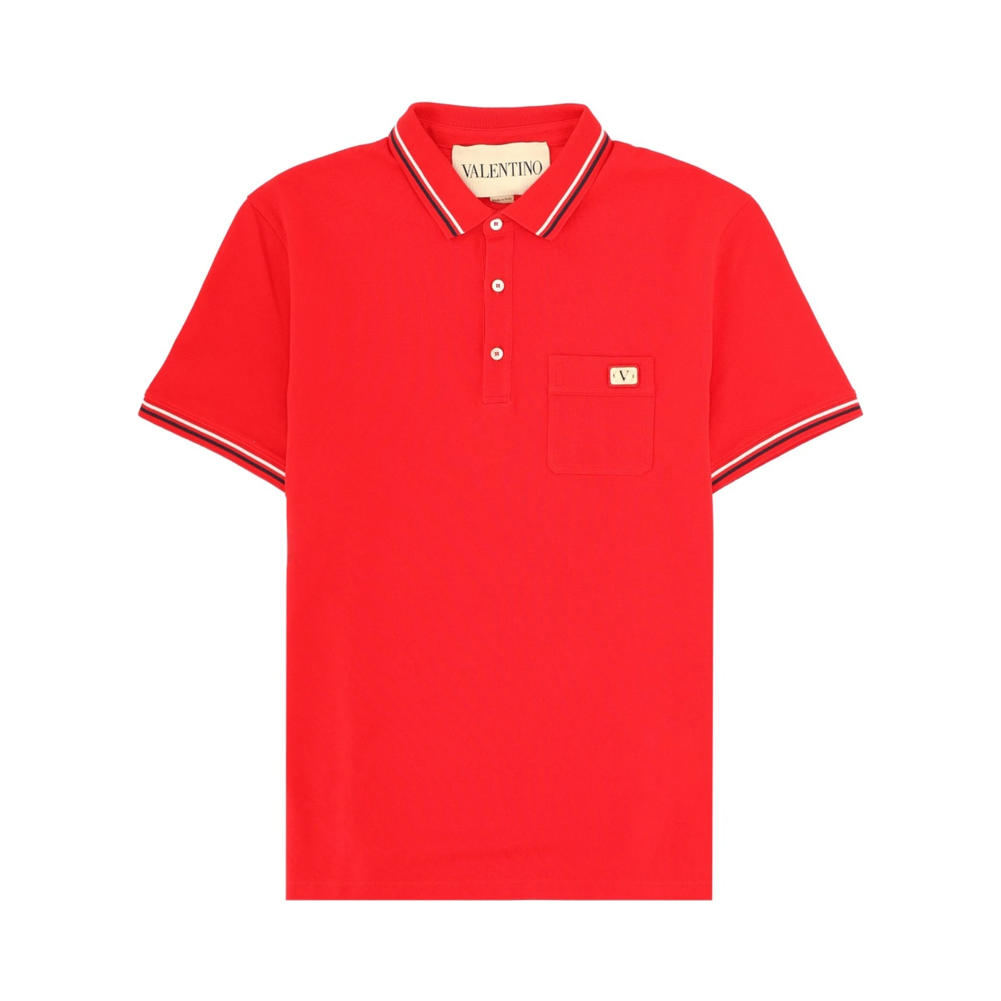 POLO CON PATCH LOGO