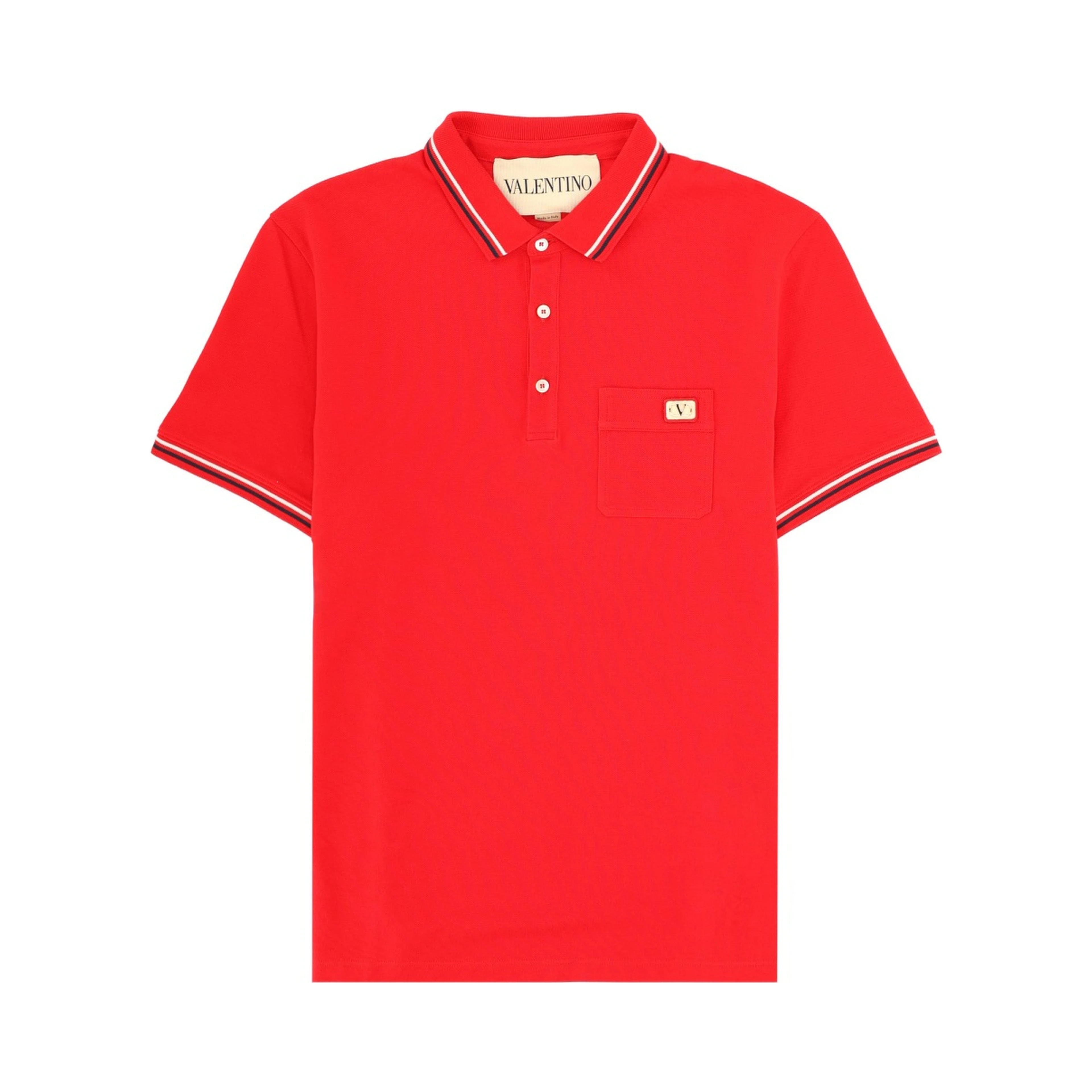 POLO CON PATCH LOGO