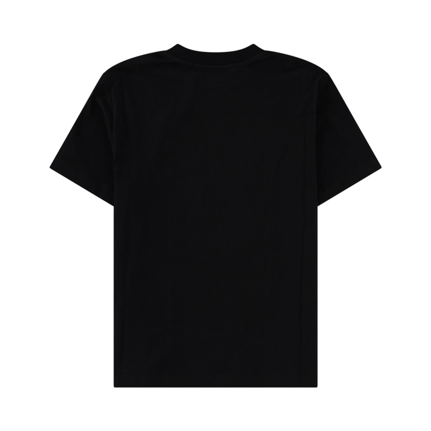 T-SHIRT CON LOGO RICAMATO IN PIZZO