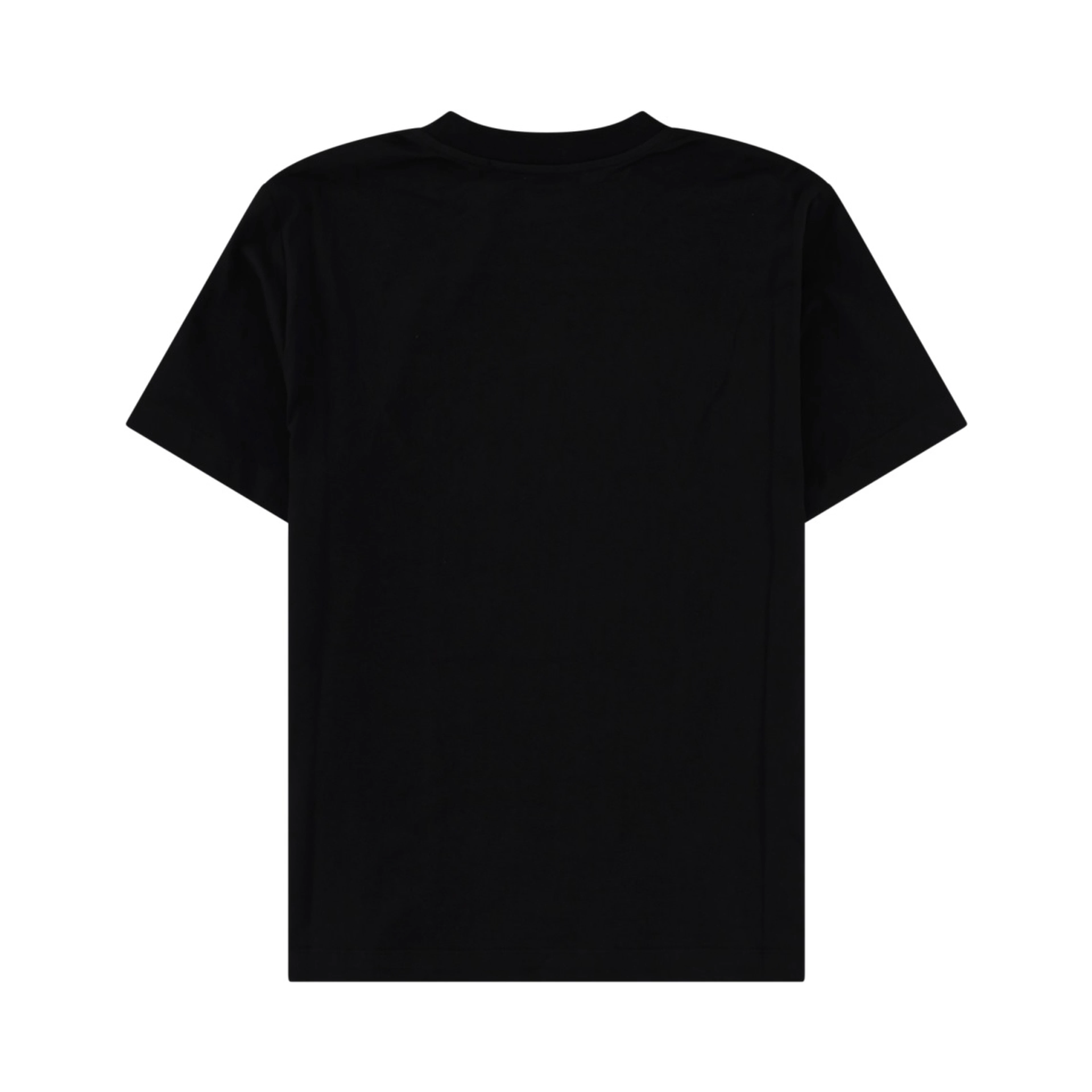 T-SHIRT CON LOGO RICAMATO IN PIZZO