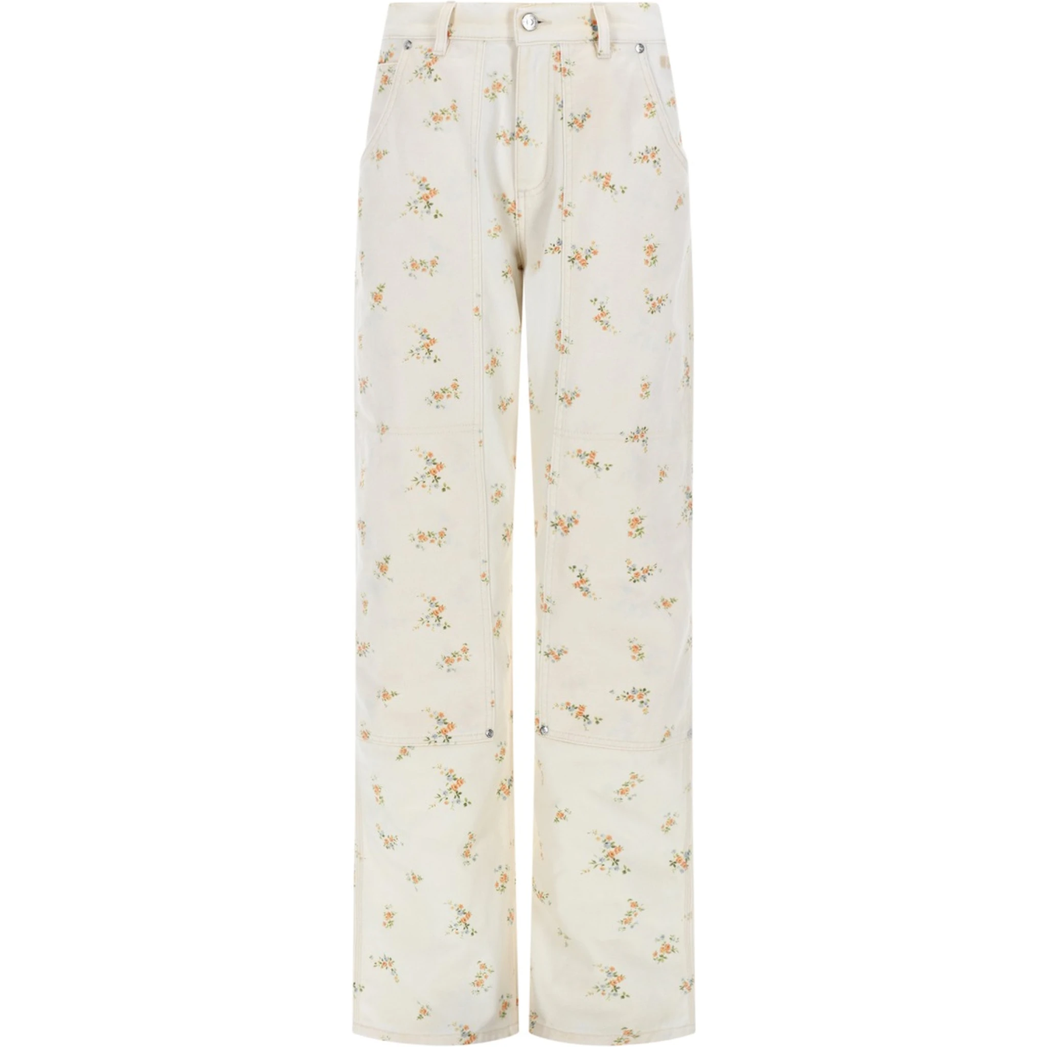 PANTALONE CON MOTIVO FLOREALE