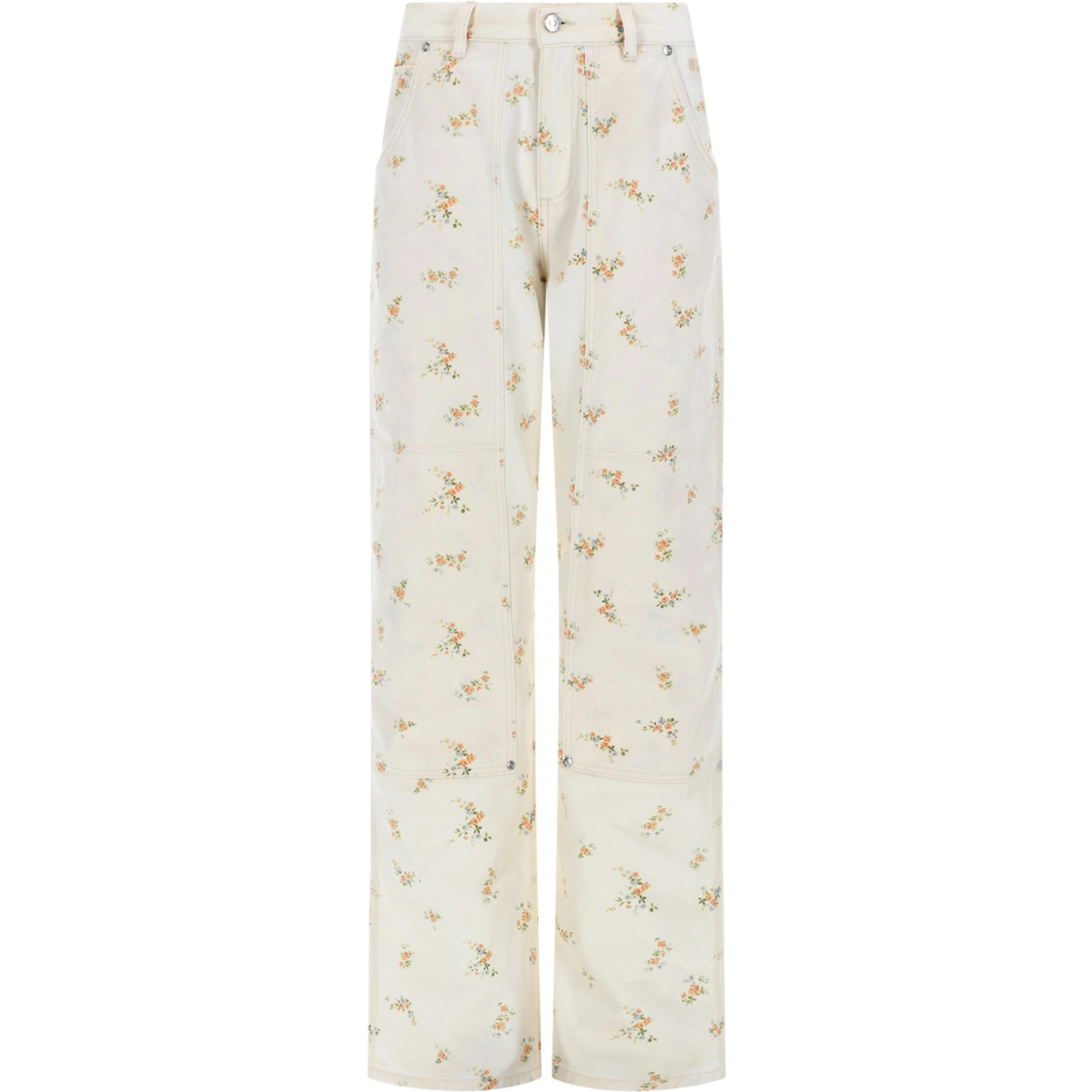 PANTALONE CON MOTIVO FLOREALE