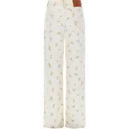 PANTALONE CON MOTIVO FLOREALE