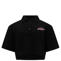 POLO CROP CON LOGO