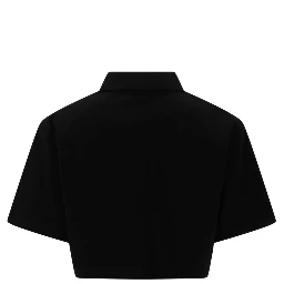 POLO CROP CON LOGO