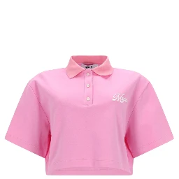 POLO CROP CON LOGO
