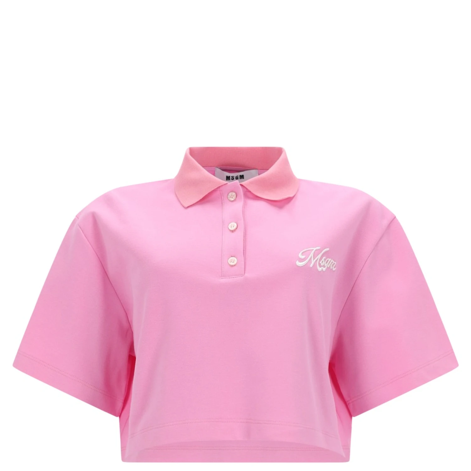 POLO CROP CON LOGO