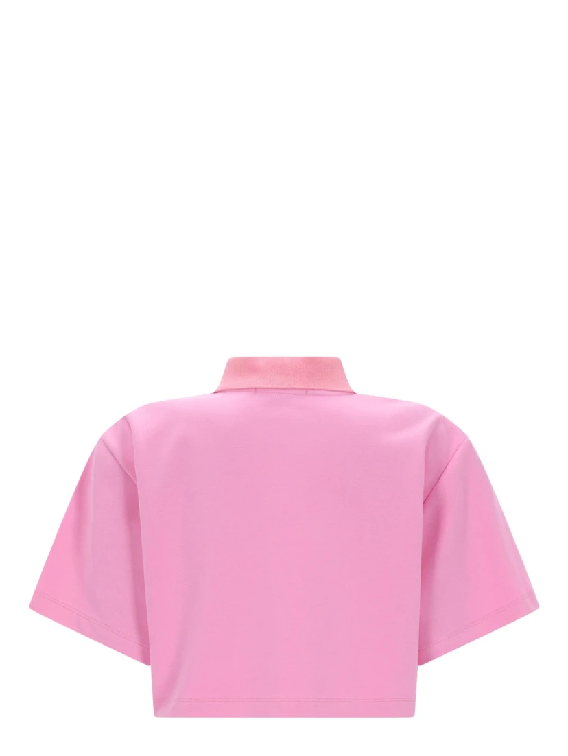 POLO CROP CON LOGO