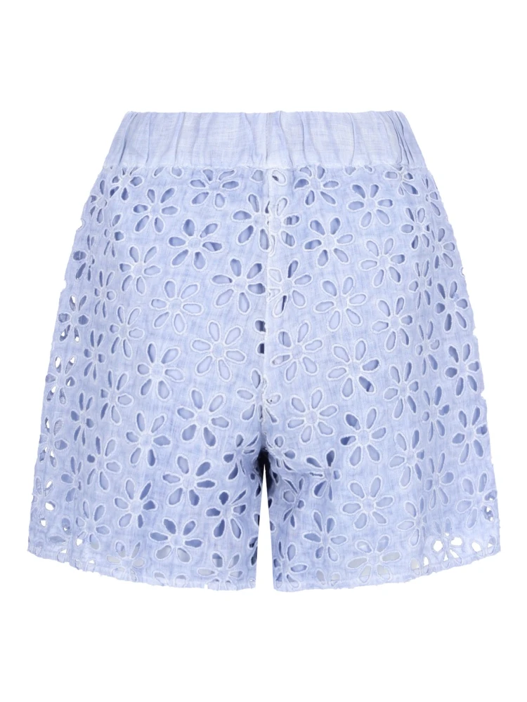 SHORTS CON MOTIVO TRAFORATO alternative