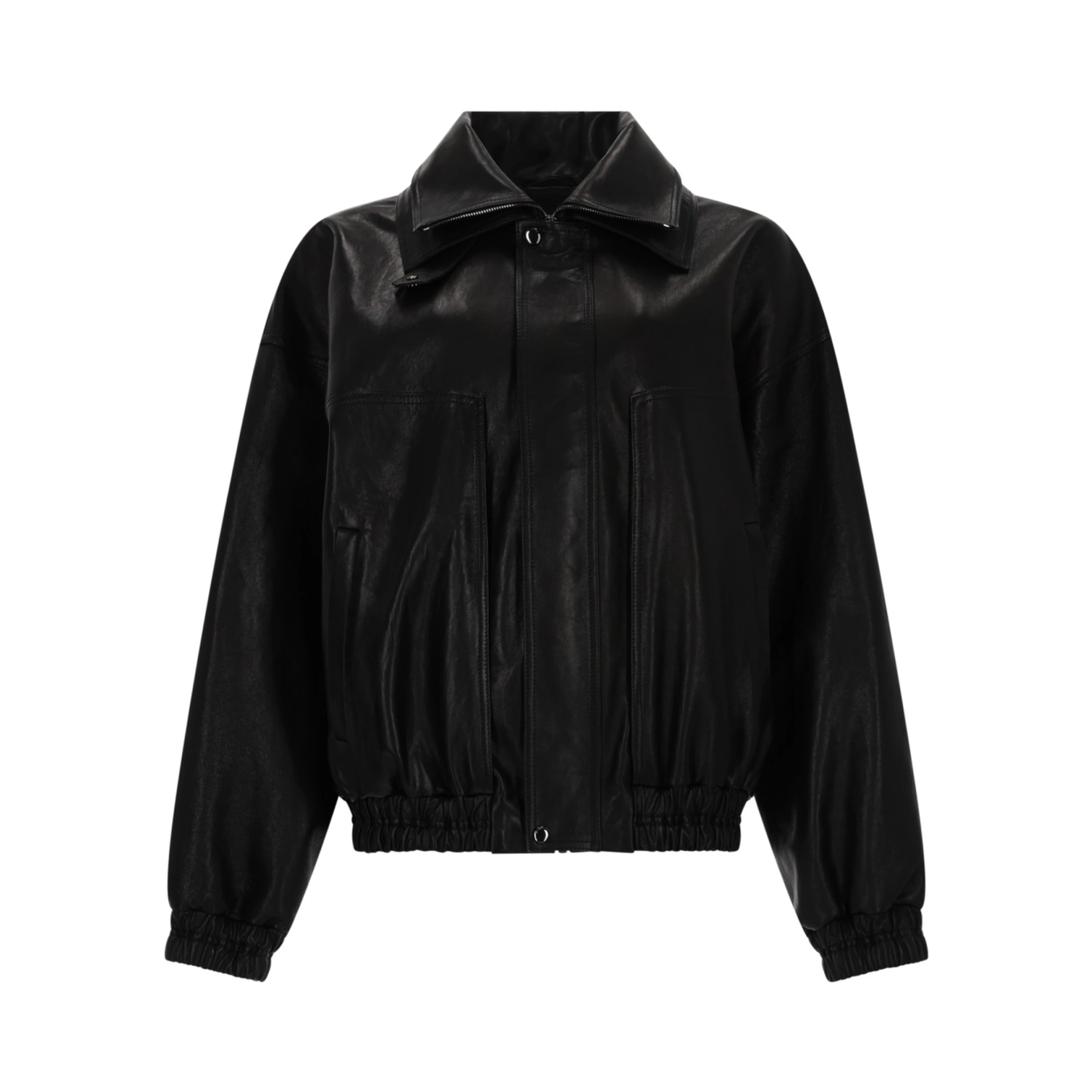 GIACCA BOMBER IN PELLE