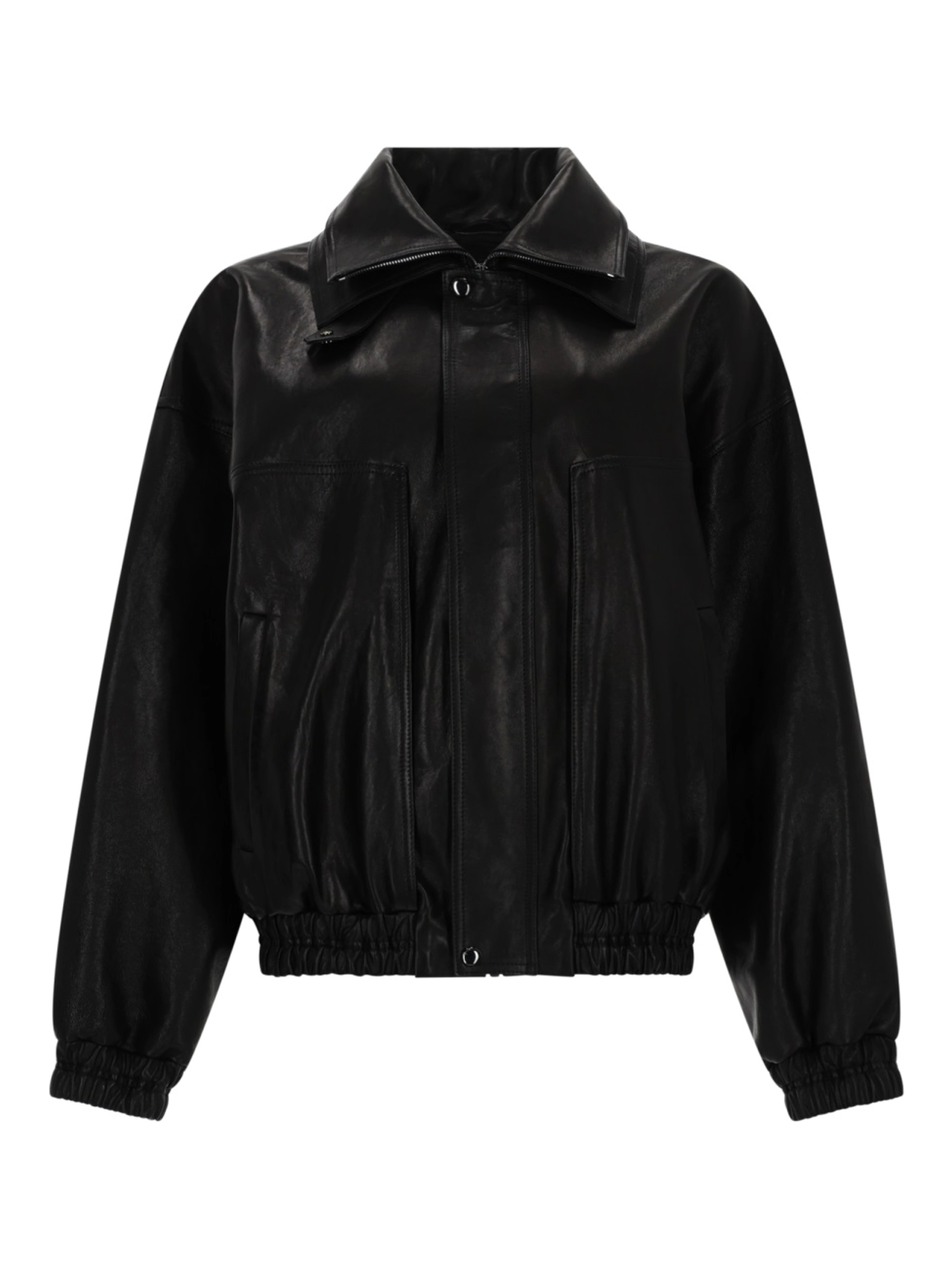 GIACCA BOMBER IN PELLE