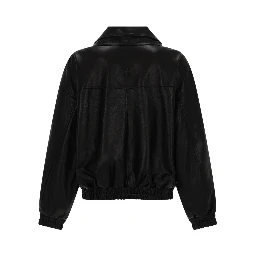 GIACCA BOMBER IN PELLE