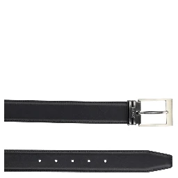 CINTURA IN PELLE CON FIBBIA