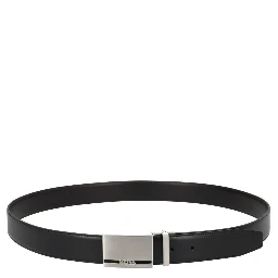 CINTURA IN PELLE CON FIBBIA