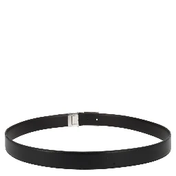 CINTURA IN PELLE CON FIBBIA