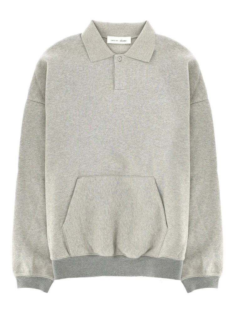 FELPA "SIGNATURE 90'S" CON COLLETTO POLO