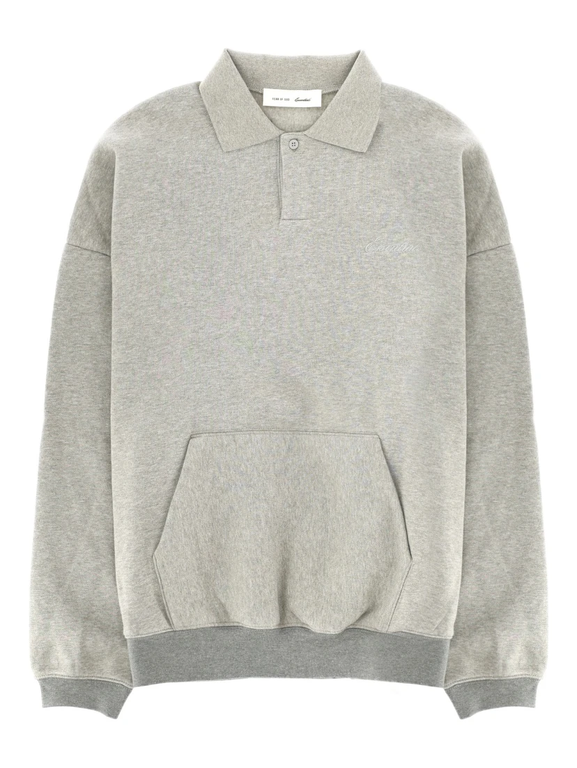 FELPA "SIGNATURE 90'S" CON COLLETTO POLO