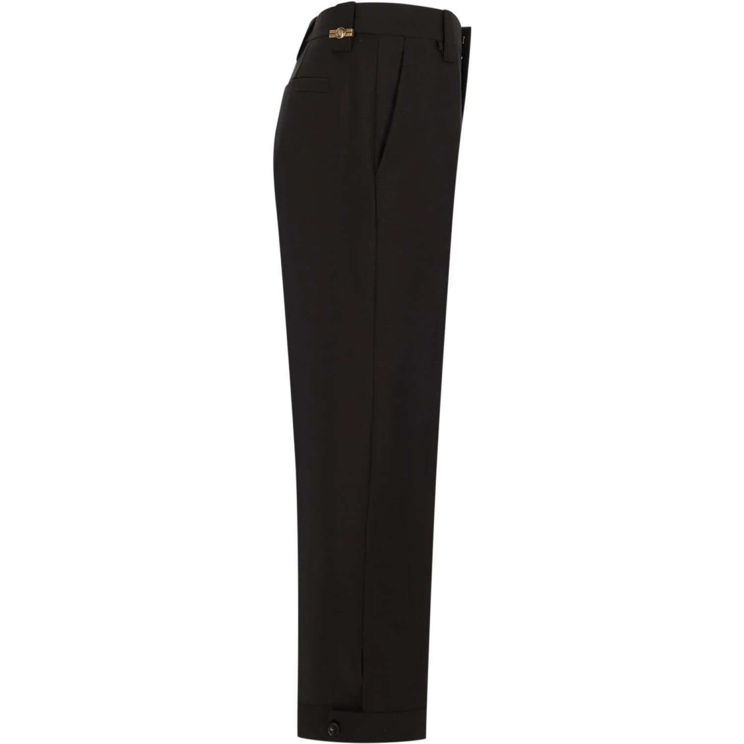 PANTALONE IN LANA E MOHAIR
