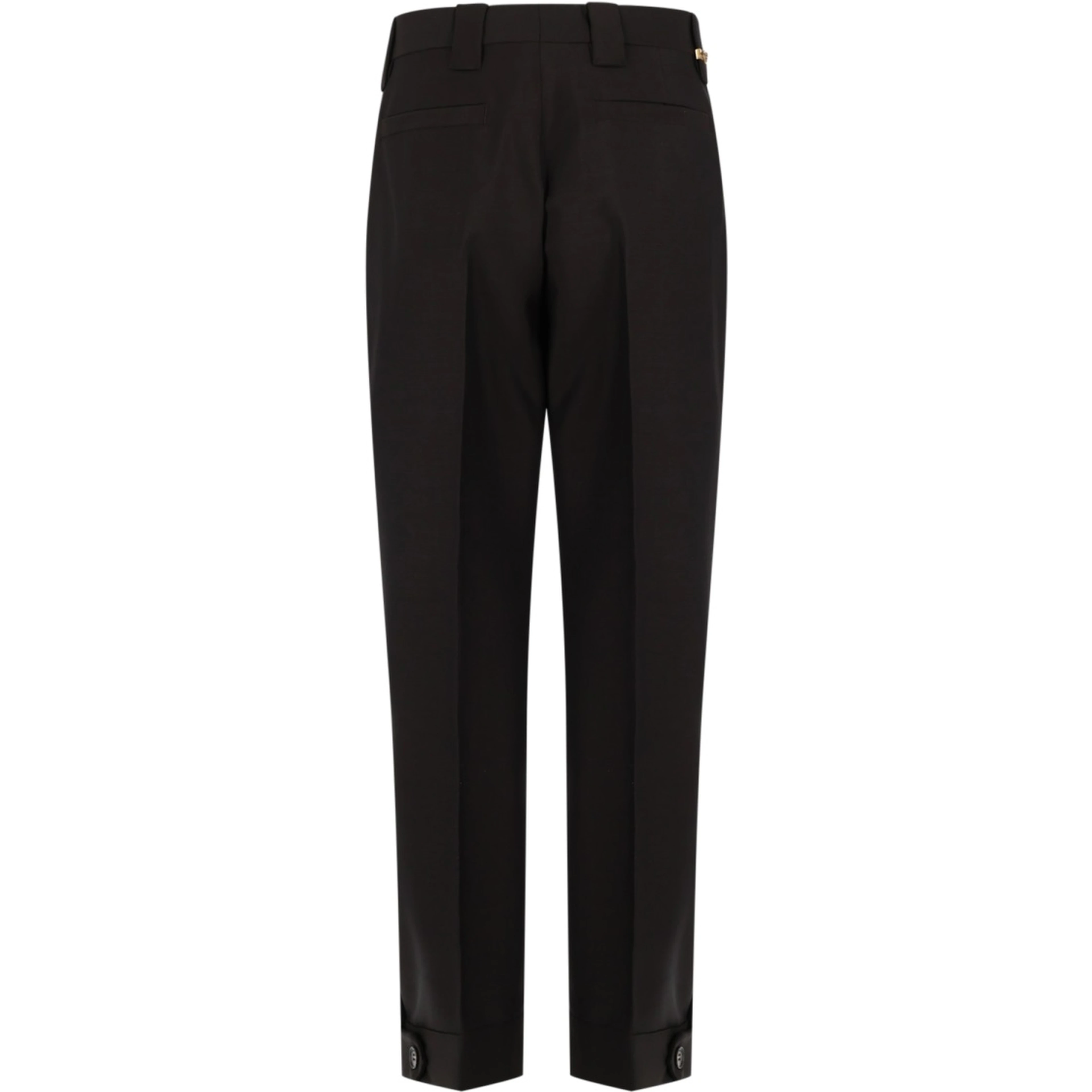 PANTALONE IN LANA E MOHAIR