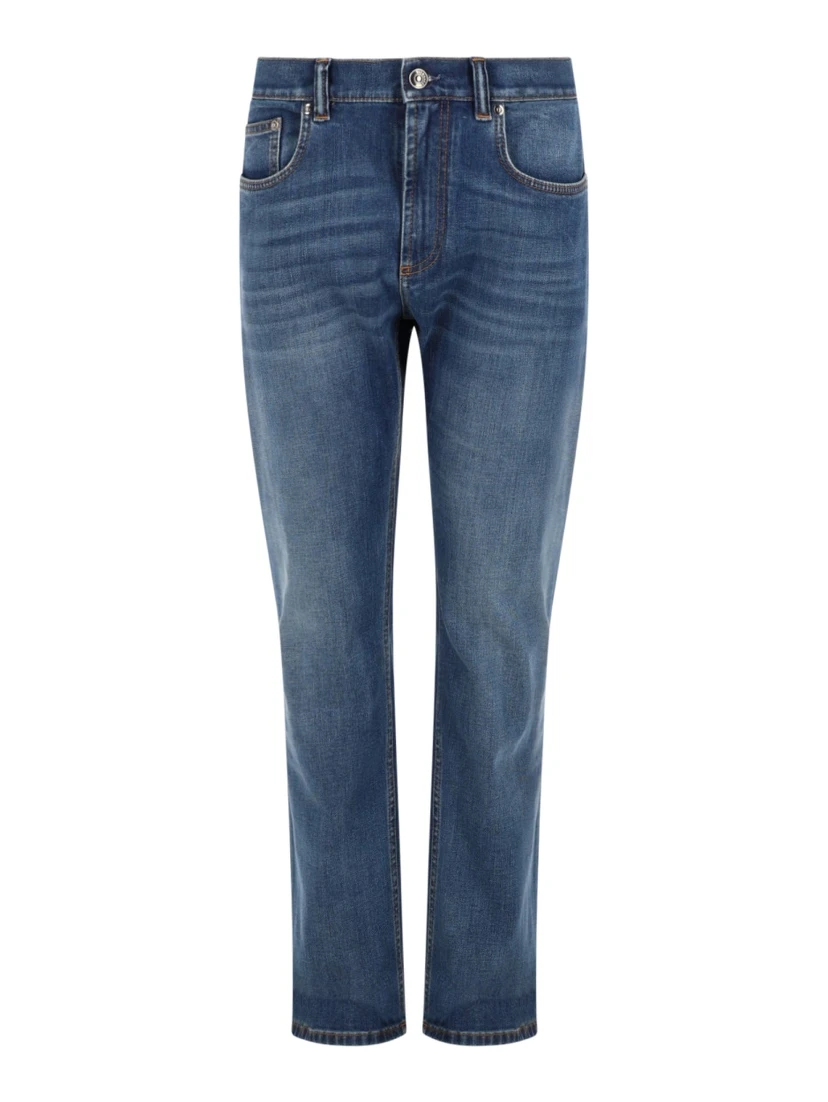 JEANS IN DENIM DI COTONE