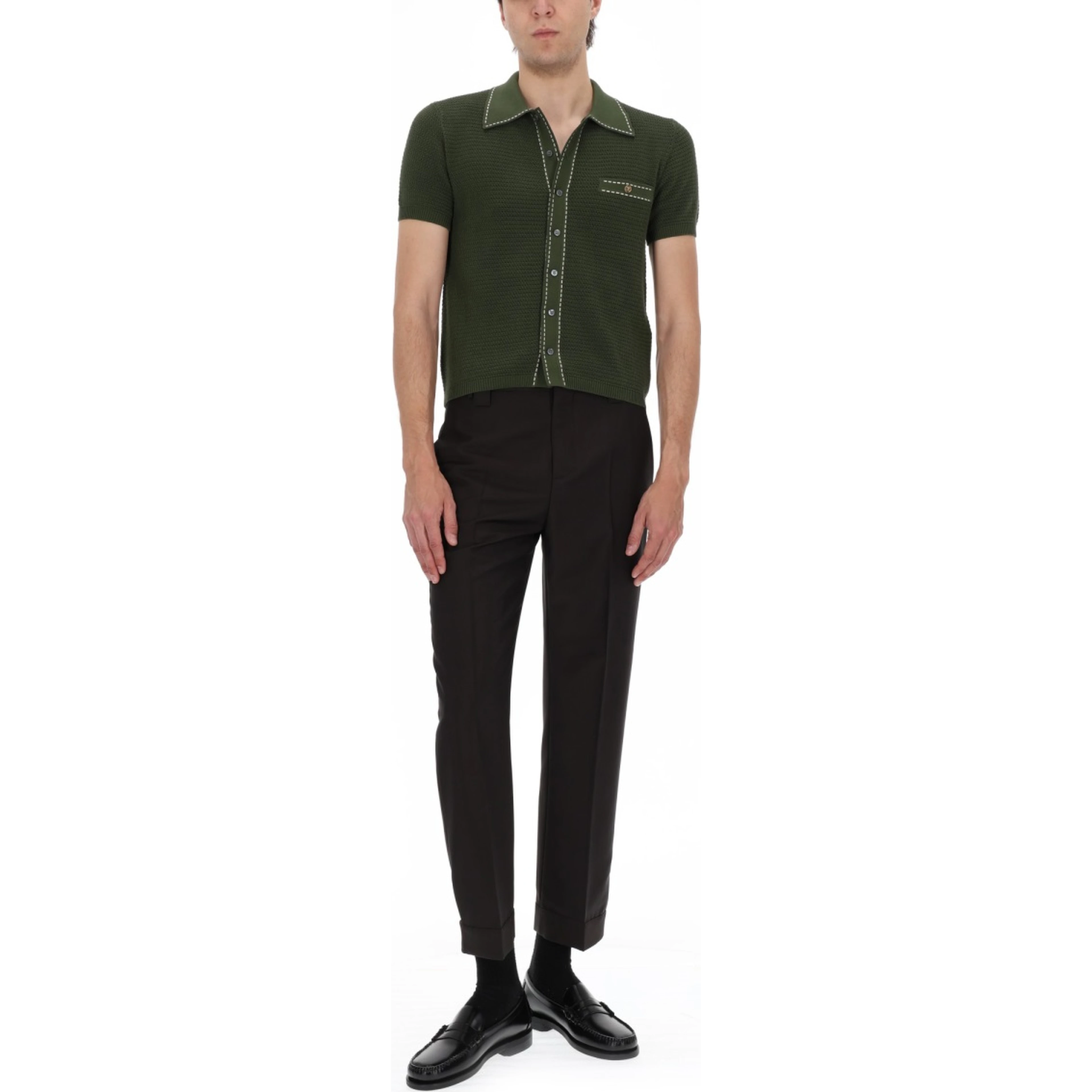 CAMICIA IN MAGLIA DI COTONE