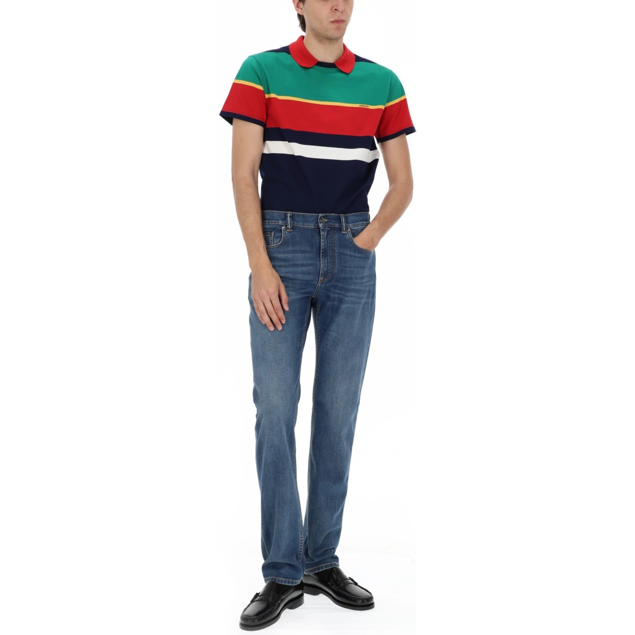 JEANS IN DENIM DI COTONE