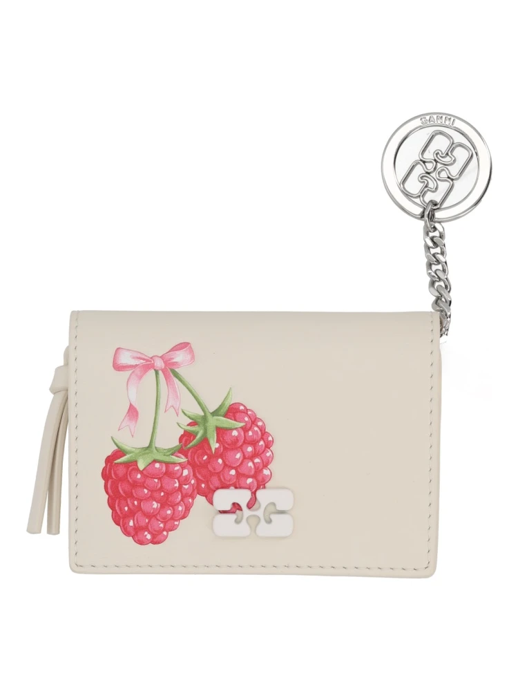 PORTACARTE CON STAMPA "RASPBERRY"