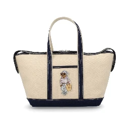 BORSA TOTE "BEAR CANVAS" MINI
