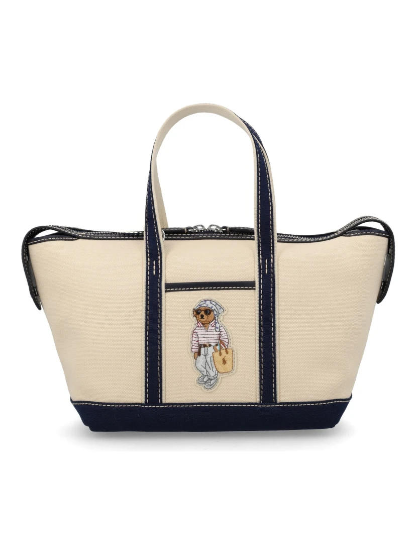 BORSA TOTE "BEAR CANVAS" MINI