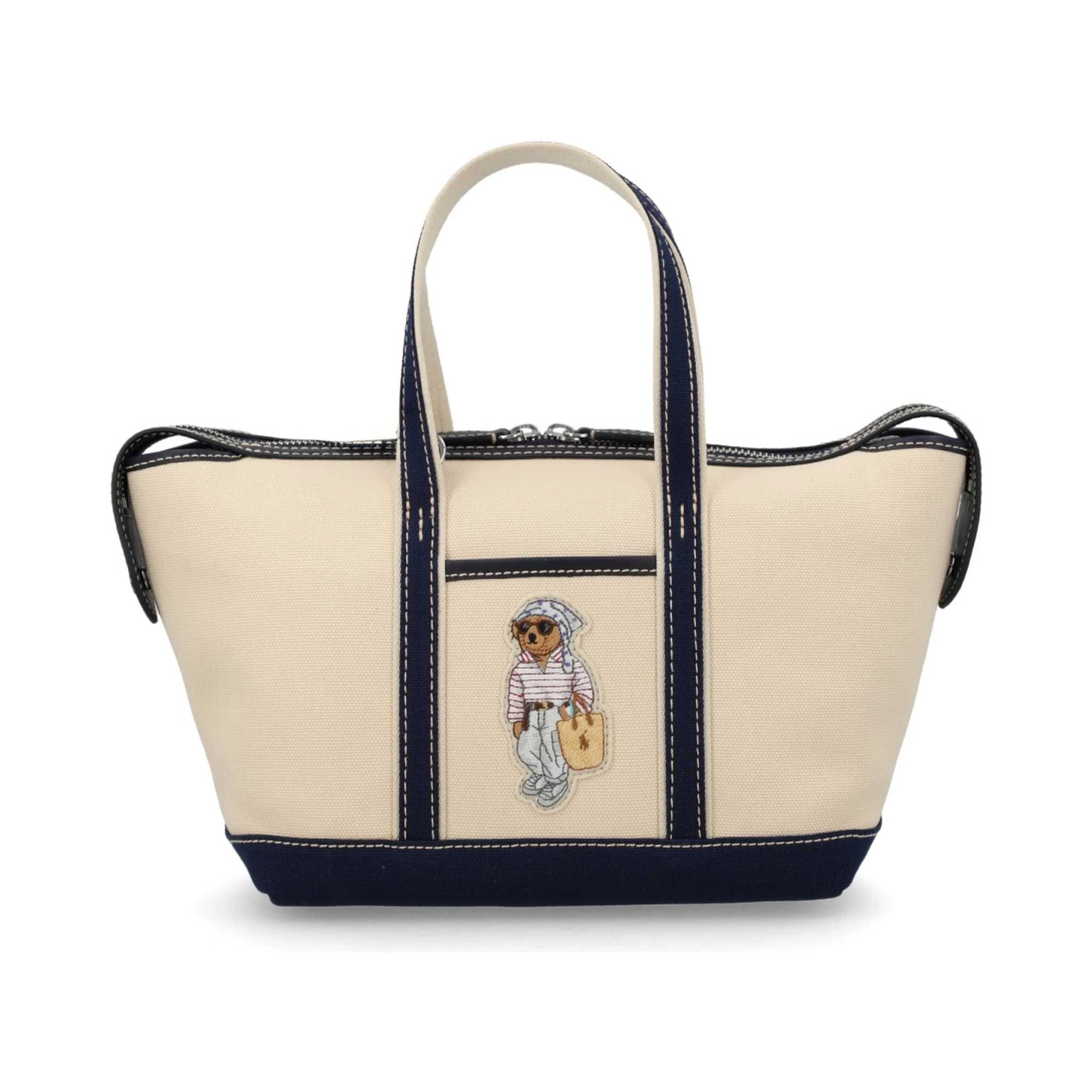 BORSA TOTE "BEAR CANVAS" MINI