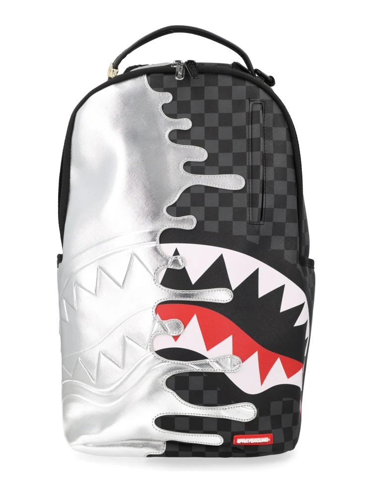silver side drip backpack