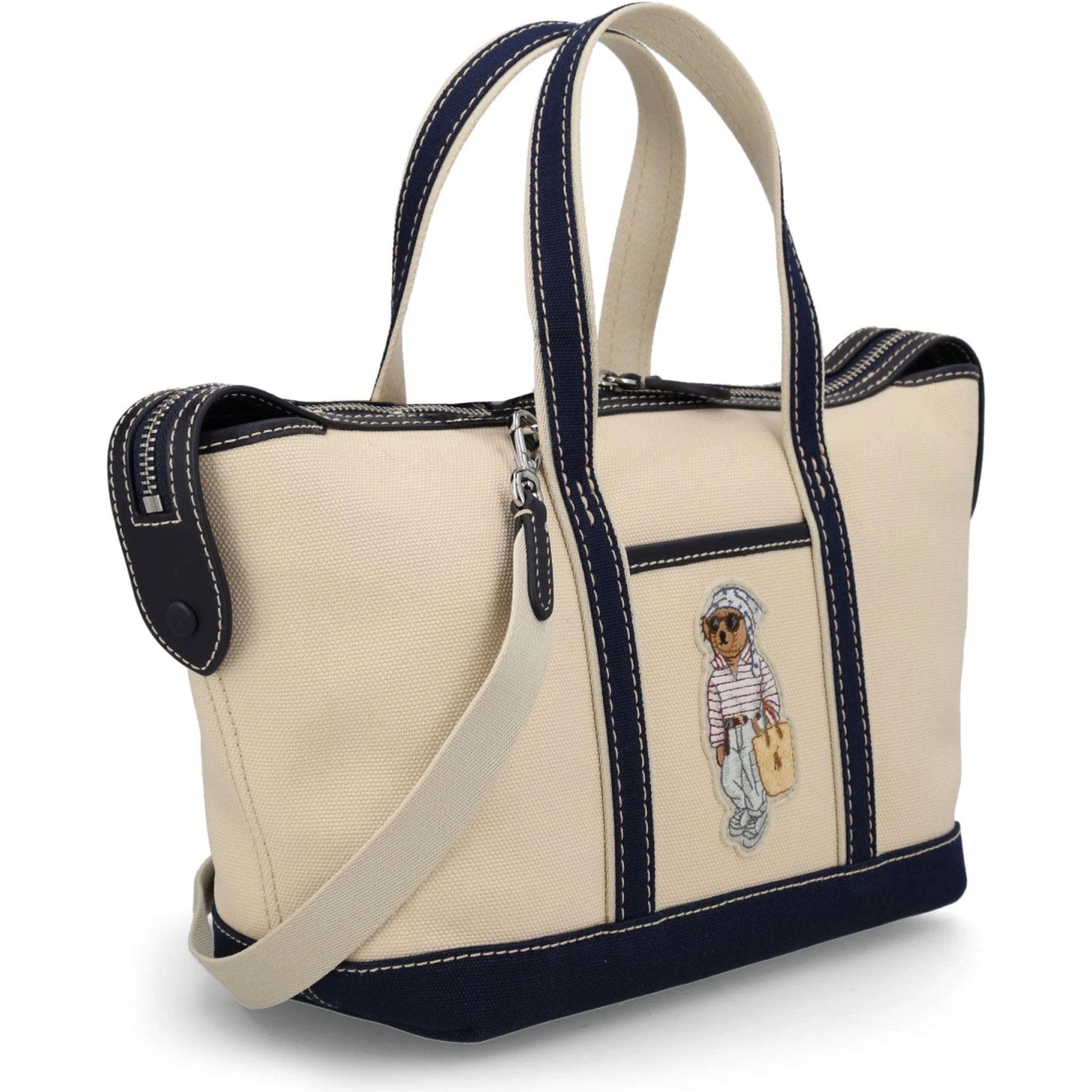 BORSA TOTE "BEAR CANVAS" MINI