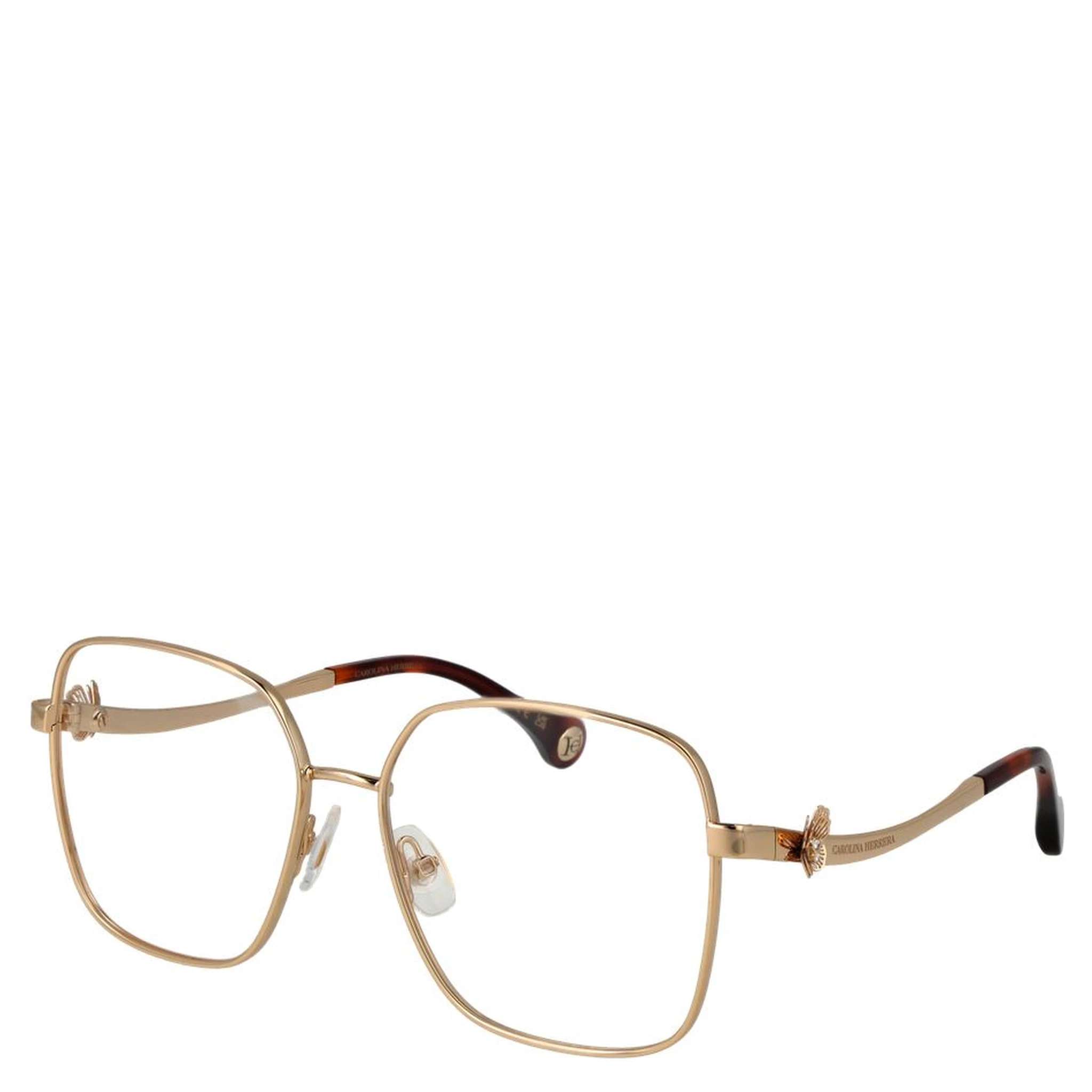 نظارات (إطارات) معدنية ذهبية