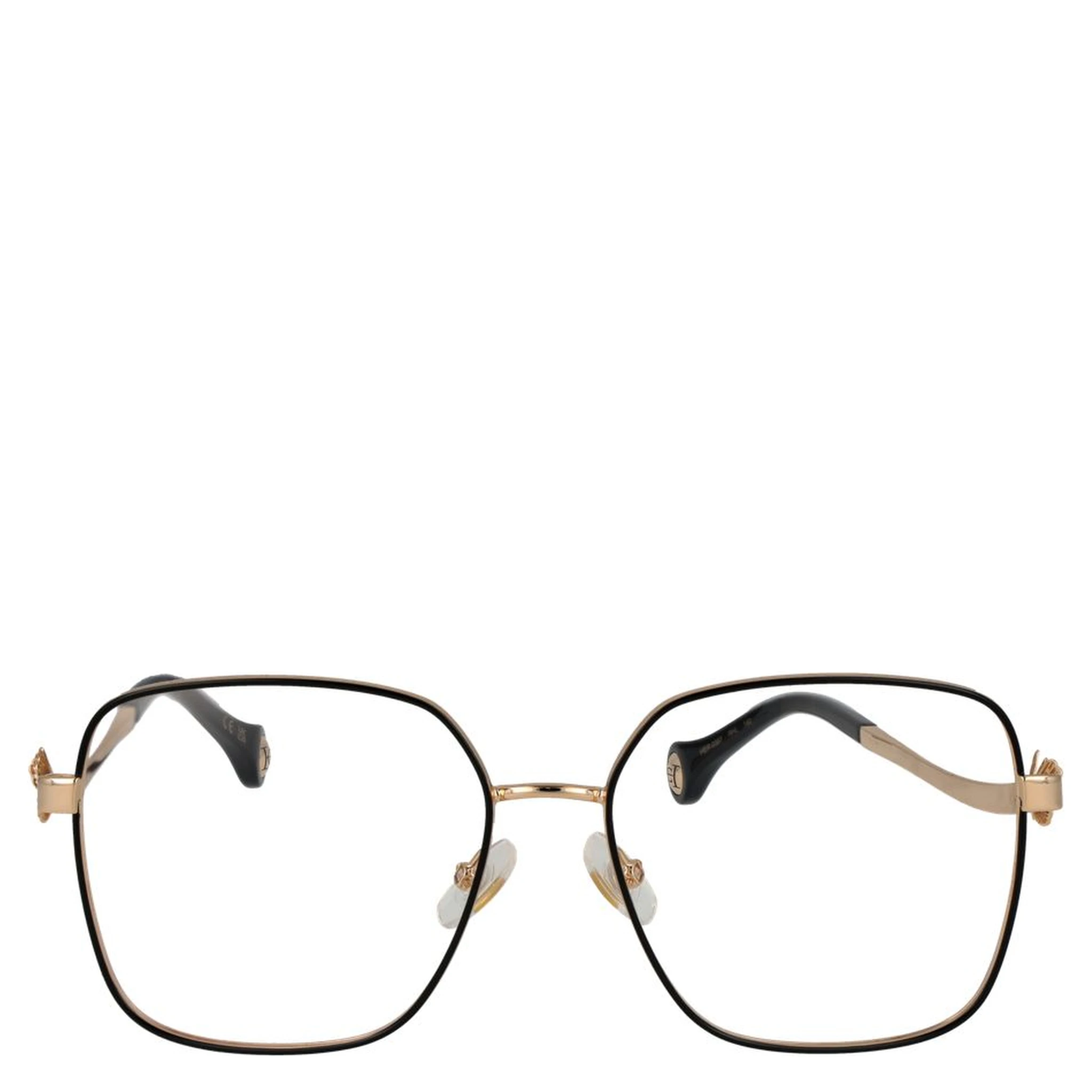 نظارات (إطارات) معدنية ذهبية