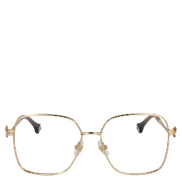 نظارات (إطارات) معدنية ذهبية