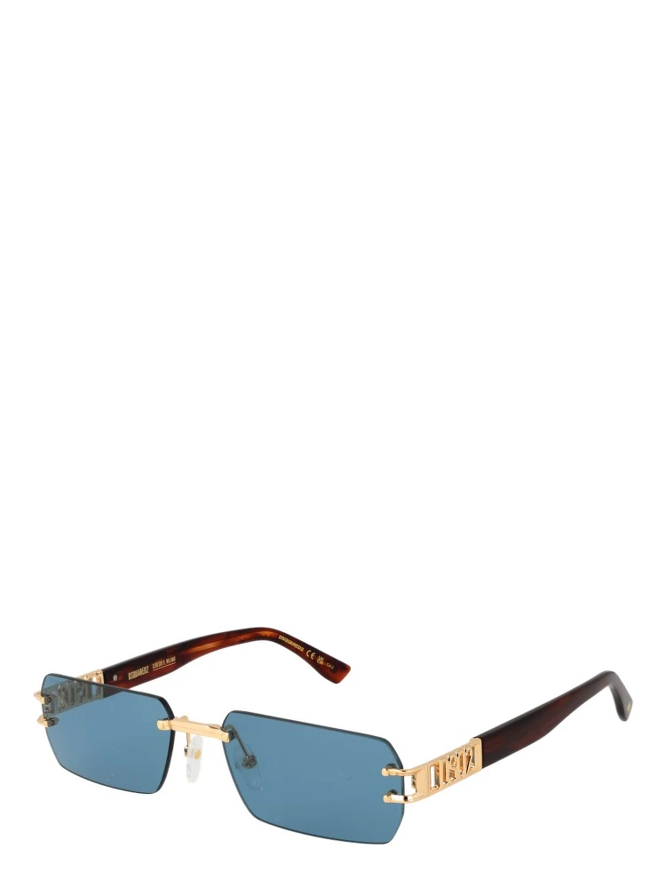 Gold Metal Sunglasses