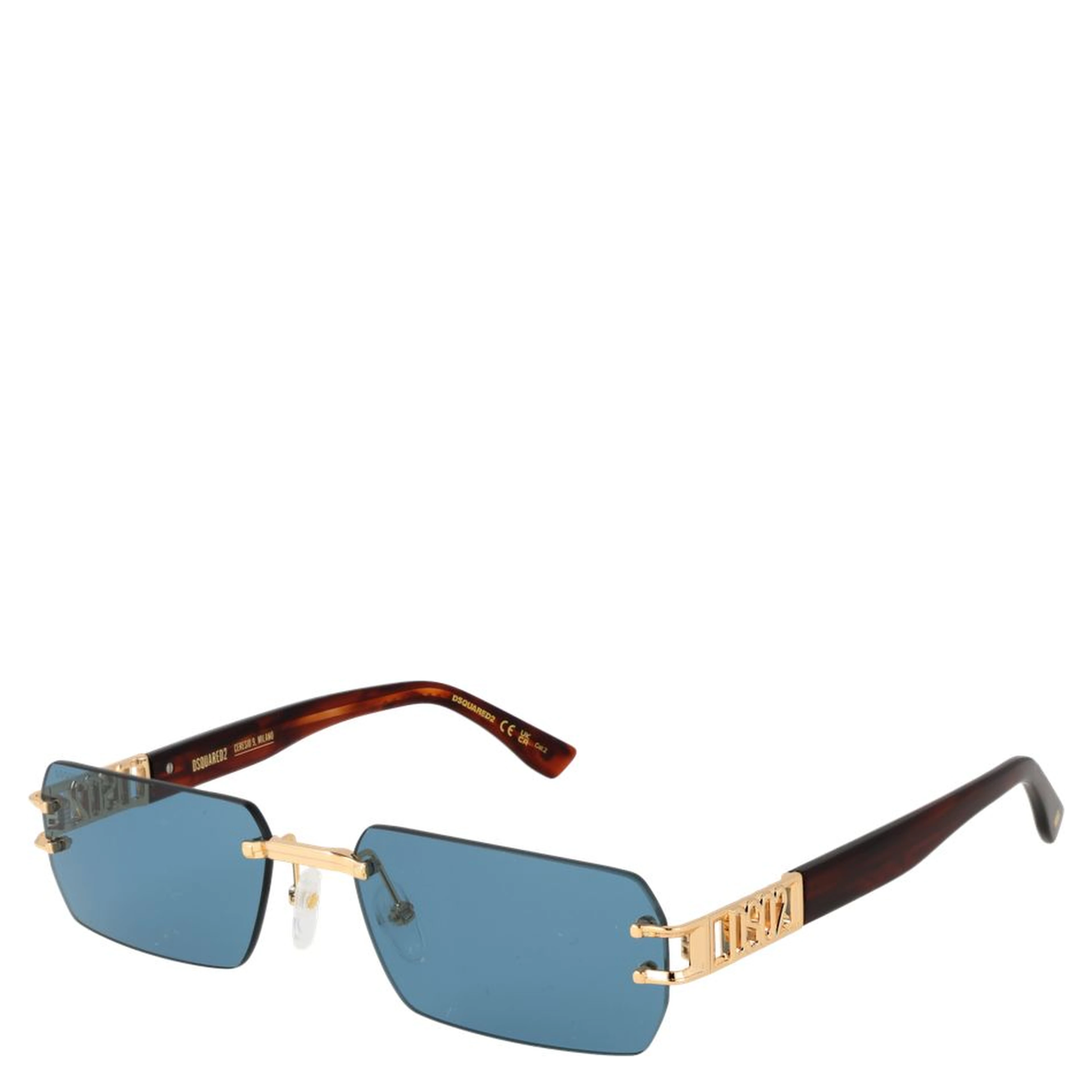 Gold Metal Sunglasses